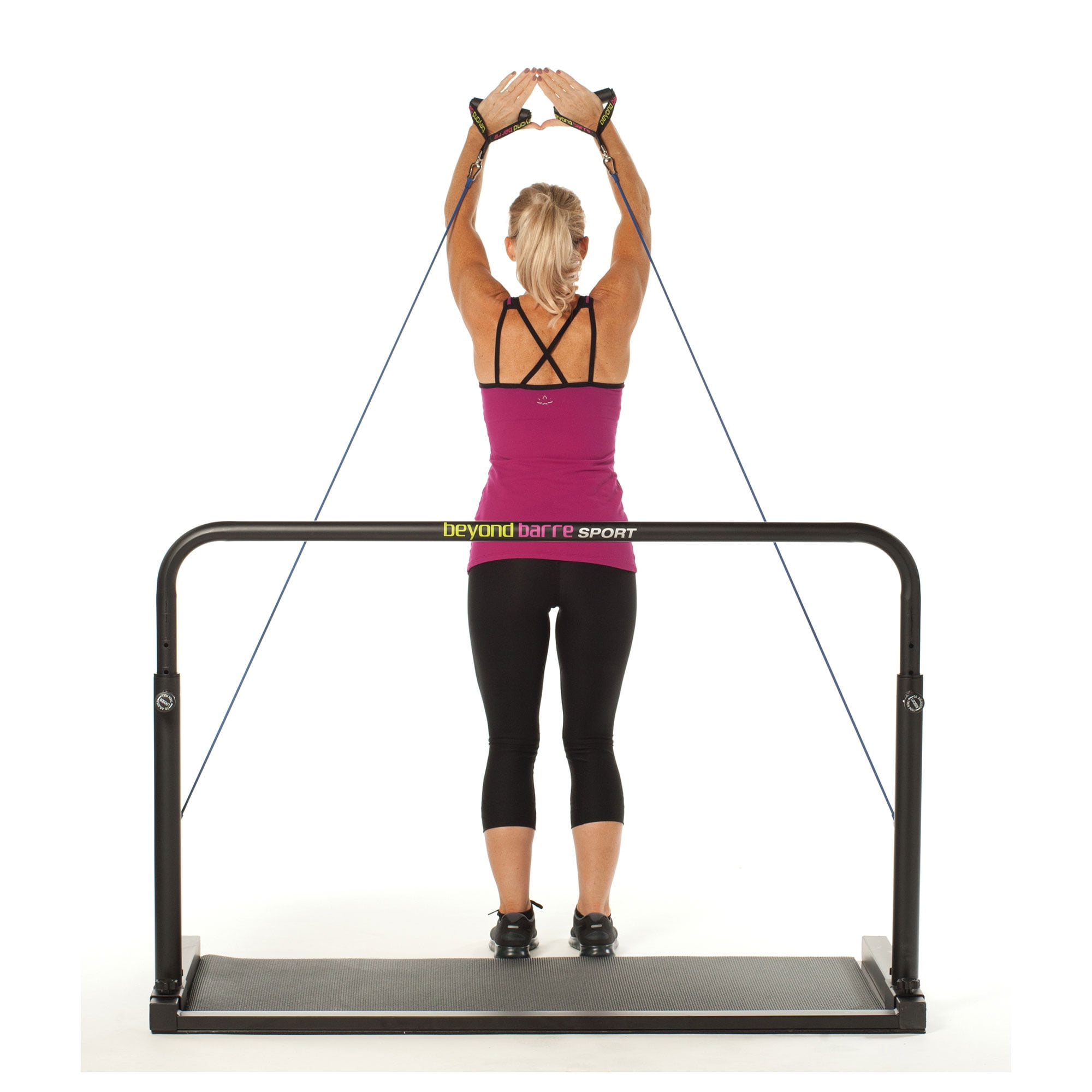 Beyond Barre Ballet Home Workout Sport Set w/ Glider System & Instructional DVDs
