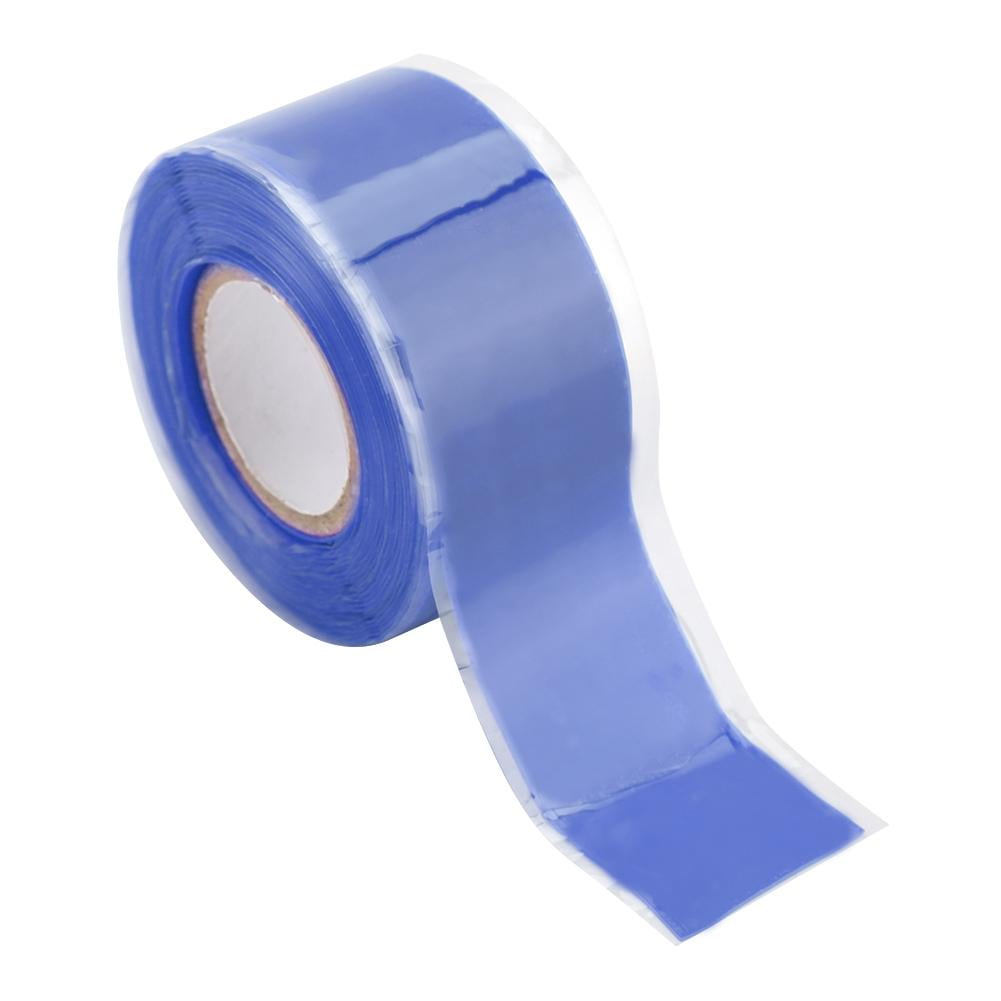 Silicone Tape Self Fusing Silicone Rubber Electrical Tape Waterproof Seal Repair for Water Pipe Hose Blue