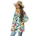 thumbnail image 2 of Garronmavis Fashion Cardigan Sweaters for Women Open Front Knit Sweater Lightweight Cardigan Jacket Plus Size Fall Coats Loose Cover Up Casual Blouse Tops Flowers, 2 of 6