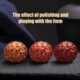 thumbnail image 3 of Hioecau 2Pcs Walnuts Relax Hand Massage Balls for Stress Relief And Blood Circulation Support Natural Wood Fidget Tool Enhances Focus Joint Health Sleep Memory Aid Gift, 3 of 7