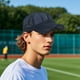 thumbnail image 5 of Gorra de béisbol de malla transpirable para hombre y mujer con correa trasera ajustable para protección solar y comodidad durante actividades deportivas al aire libre. Aestivo | Azul marino, 5 of 6