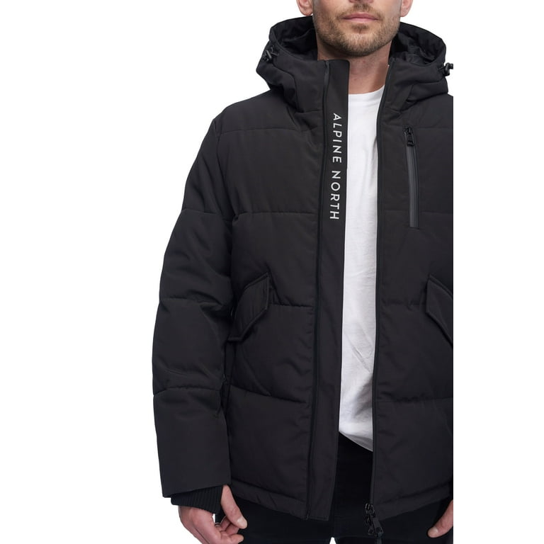 Loose Fit Water-repellent Puffer Jacket