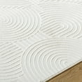 thumbnail image 6 of BoutiqueRugs Aucoin Contemporary Area Rug - Machine Washable - Cream, Ivory - 7'7" x 10', 6 of 6