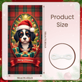thumbnail image 5 of Festive Christmas Banner Holiday Puppy Christmas Tree Polyester Decorative Design for Christmas Decoration Indoor Event Celebration, 5 of 9