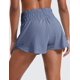thumbnail image 2 of Shorts CRZ YOGA Oasis Azul Cintura Alta con Bolsillo y Cierre M, 2 of 4
