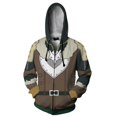 thumbnail image 1 of Sudadera con capucha holgada informal The Rising of The Shield Hero para otoño, jersey de manga larga, Tops de gran tamaño, sudaderas para mujeres y hombresNegroXXL Deng Xun unisex, 1 of 1