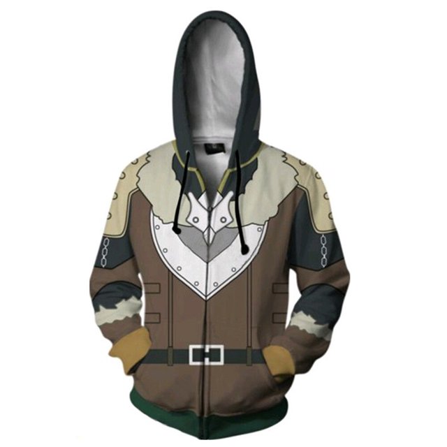 Sudadera con capucha holgada informal The Rising of The Shield Hero para otoño, jersey de manga larga, Tops de gran tamaño, sudaderas para mujeres y hombresNegroXXL Deng Xun unisex