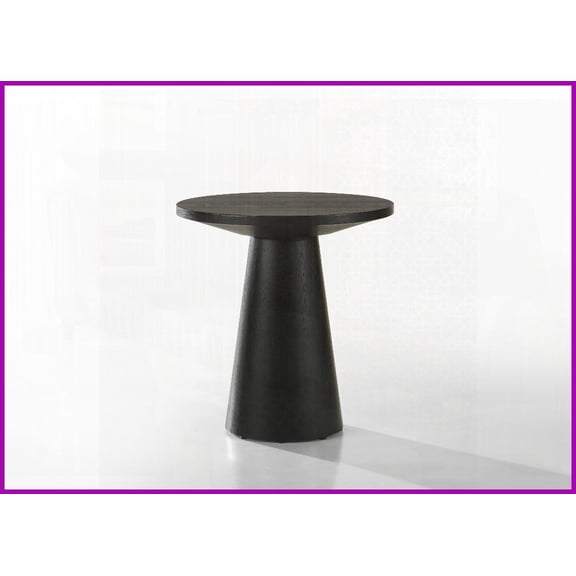 20” Round Coffee Table with Pedestal Base – Space-Saving Versatile Pick for Entryway/Living Room