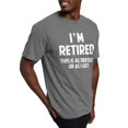 thumbnail image 4 of CafePress - Retired1b T Shirt - Mens Comfort Colors Shirt, 4 of 5