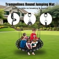 thumbnail image 4 of 50" Saucer Tree Swing for Kids, Waterproof Flying Saucer Swing Round Mat Spinner Swing for Tree/Swing Set, 4 of 7