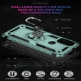 thumbnail image 7 of Compatible with Motorola Moto G 5G (2024) Case Built-in 360 Ring Holder Kickstand, Extreme Protection Military Armor Magnetic Car Dual Layer Protective Heavy Duty Phone Cover,Darkgreen, 7 of 7
