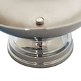 thumbnail image 3 of BalsaCircle 12" Silver Compote Bowl Centerpiece Pedestal Table Vase Wedding Party Decorations Table, 3 of 8