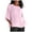 PK1, variant on New T-Shirt For Women Solid Color O-Neck Half Sleeve Loose Fit Split Tshirts Adult Durable Sunsuit Clothes