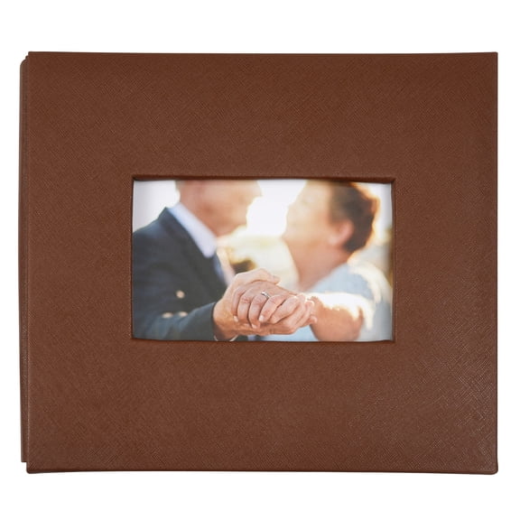 Recollections Brown Scrapbook Album, 8" x 8", 6 Pack