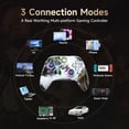 thumbnail image 2 of Controlador EasySMX X15 inalámbrico mejorado con Bluetooth PC/Android, 2 of 9