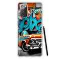thumbnail image 1 of MUNDAZE Samsung Galaxy Note 20 Shockproof Clear Hybrid Protective Phone Case Lowrider Painting Graffiti Art Cover, 1 of 5