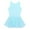 A Blue, variant on inhzoy Girls Sequined Ballet Dance Leotard Dress Tutu Skirted