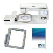 Brother Innov-is NQ1700E Embroidery Machine with BES Blue Embroidery Software and Magnetic Sash Frame SAMF180 a $699 Value!