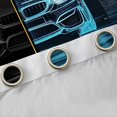 thumbnail image 4 of Feelyou Futuristic Race Car Blackout Curtains Set of 2 (52x84 Each), Modern Extreme Sport Lover Window Curtains, Teen Kid Child Curtains and Drapes, Blackout Curtains Room Decor, 4 of 6