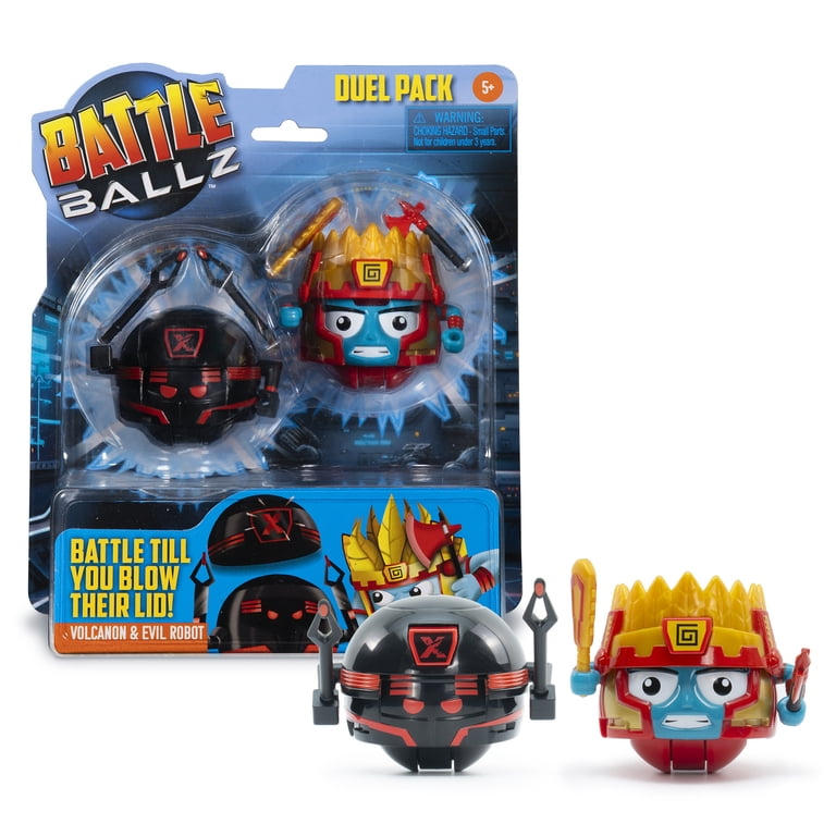 Battle Ballz: Duel Pack - Volcanon & Evil Robot - 2 Warriors