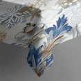 thumbnail image 3 of Rectangle Table Cover Happy Christmas Winter Snowflake Table Cloth,Pattern Washable Table Covers for Picnic Gathering Halloween Fall Thanksgiving Christmas, 3 of 5