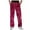 A-Hot Pink367, variant on Men's Sequin Pants Relaxed Fit Pocketed Long Pants Sparkly Nightclub Performance Pants