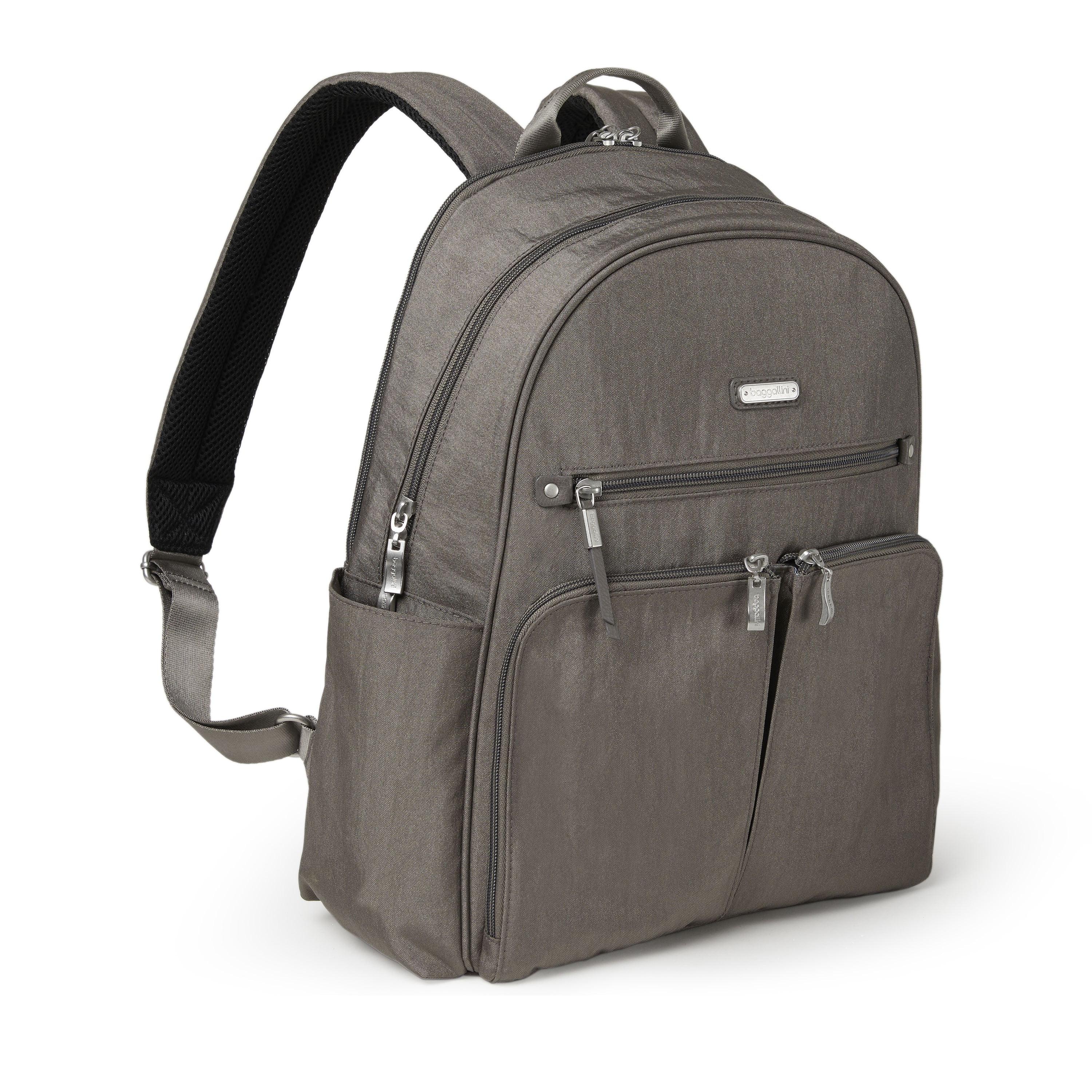 Baggallini The New Classic Collection Here And There Laptop Backpack  (Sterling Shimmer)