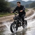 thumbnail image 3 of 2200W Peak Electric Bike for Adults, 30MPH & 75 Miles, 48V 20Ah Cargo Ebike,NFC Unlock,All-Terrain Off-Road Electric Mountain Bicycle,Disc Brake , Cycling Bag & Phone Mount Included,UL2849, 3 of 12