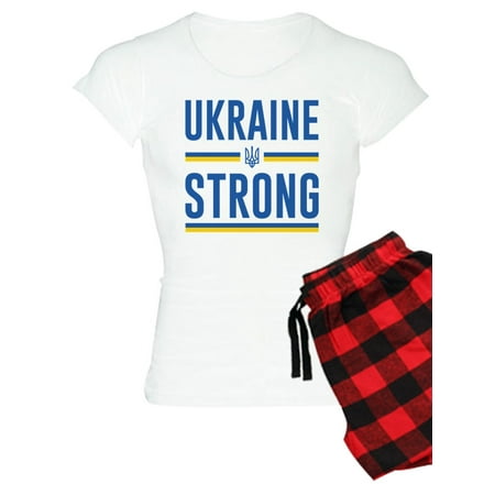 

CafePress - Ukraine Strong - Women s Light Pajamas
