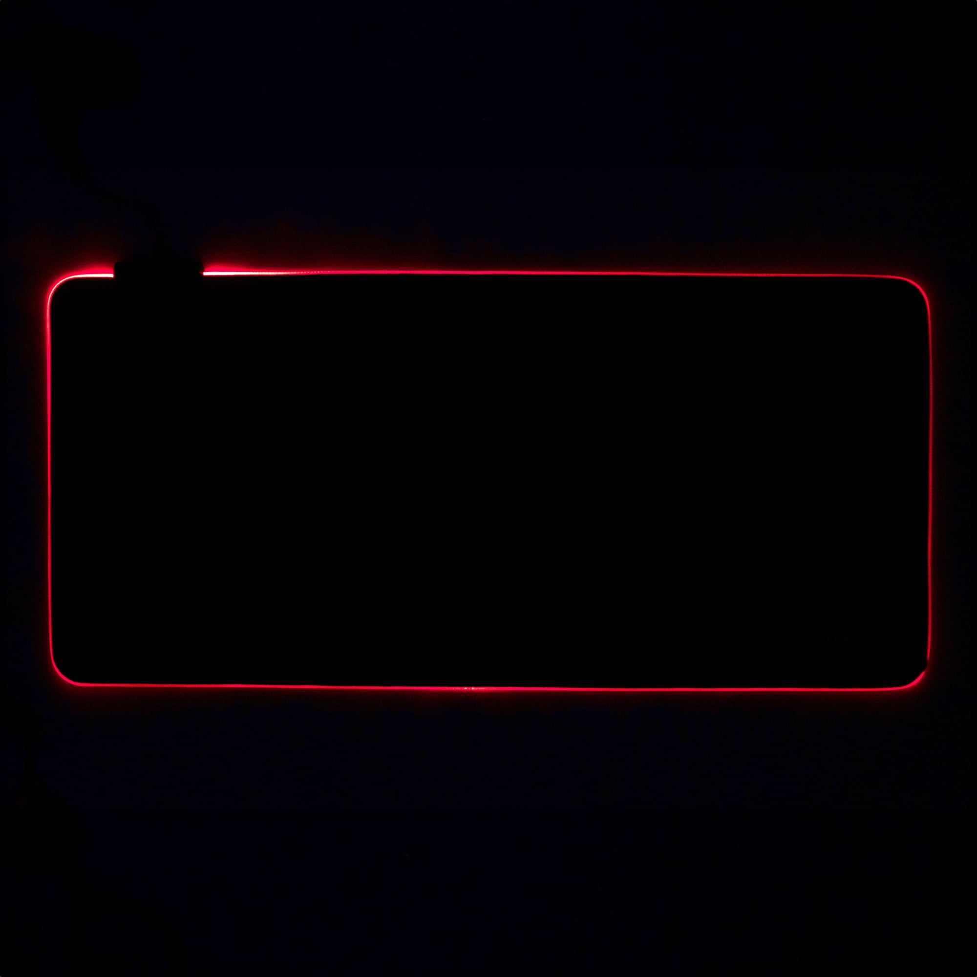 RadioShack RGB Gaming Mouse Pad 80 x 37 cm , Customizable Light Up Mouse Pad Offers Multiple Color Modes for Enhanced Gaming Setup, Black
