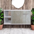 thumbnail image 4 of Gabinete Baño Flotante Minimalista Puerta tipo Piedra Elegante 60x33, 4 of 6