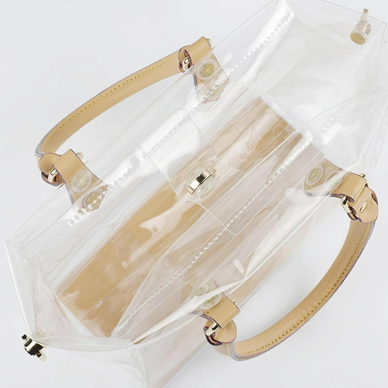 Clear PVC DIY Tote Bag Handbag Making Kit Handmade Gift Bags Craft  Accessories Tool Set Birthday Holiday