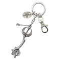 thumbnail image 2 of Kingdom Hearts Star Seeker Pewter Key Ring, 2 of 2