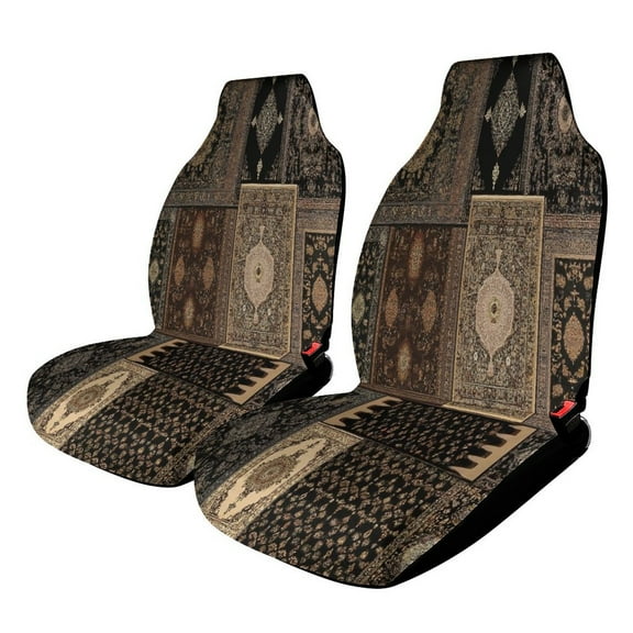 Bohemia Set of 2 Car Seat Covers Seat for Carseats Front Seat Auto Car Interior Accessories Universal 2 Piece