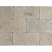 MSI Bologna Chiaro 3 in. x 6 in. Textured Travertine Floor and Wall Tile (1 sq. ft. / case)