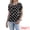 Black, variant on DARING DIVA Women's Polka Dot Top Vintage Short Sleeve Summer Casual Blouse XS Black