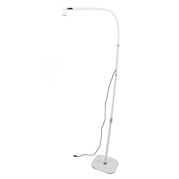 Secador De Uñas De Piso Con Cuello De Cisne, Lámpara LED Ajustable Con Enfoque Con Zoom De aleación De Aluminio Con Brillo UV Flexible De 6W Para Maquillaje