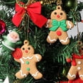 thumbnail image 2 of 12Pcs Gingerbread Decor Ornaments for Christmas Tree Decoration Hanging Charms for Holiday Home, 2 of 8