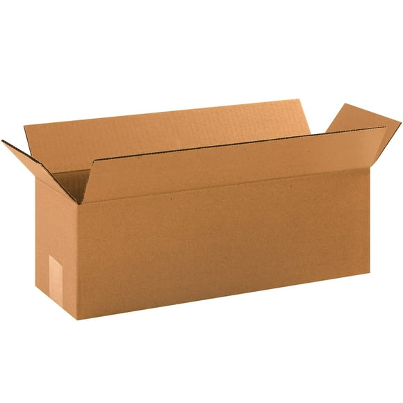 Tape Logic 18 X 6 X 6 Cajas De Cartón Corrugado Largo 18 ""L X 6 ""W X 6 ""H Paquete De 25 | Caja De Almacenamiento Móvil De Embalaje De Envío Para Cajas A Granel Al Por Mayor Fuertes Para El Hogar O