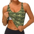 thumbnail image 3 of Lsque largemouth bass Printed Women'S Sports Bra, Compression, Moisture Wicking, High-Impact Sports Bra For Women,Supportive sports bra-Large, 3 of 8