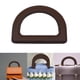thumbnail image 5 of beautymall2017 beautymall2017 Asas de cuero sintético para bricolaje, asas en forma de D, repuesto Café nuevo, 5 of 8