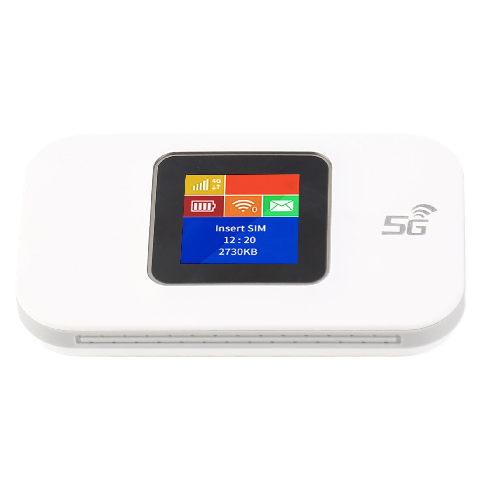 4G Portable WiFi Hotspot, Travel Mobile MiFi Hotspot with SIM Card Slot, Connection with 10 Devices, Widely  in Europe, Australia, Asia Southeast Asia, Africa, Middle East