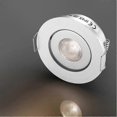 thumbnail image 3 of Compact LED Spotlights, 3W Warm White 3000K with Driver, Mini Recessed Lighting for General Use, 3 of 5