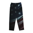 thumbnail image 6 of Fotbe American Flag Waving Print Women's Pajama Pants,Sleepwear Pants,Pj Bottoms Drawstring And Pockets-XX-Large, 6 of 7