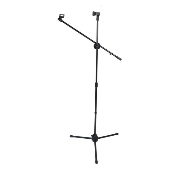 Mic Support Stand, Microphone Tripod Non Slip Feet for Studio Recording Music Program