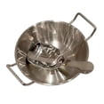 thumbnail image 4 of Cuenco de acero inoxidable con cuchara, plato para de doble oreja, cuenco de postre multifuncional, utensilios de cocina para ensalada, fideos y, 4 of 8