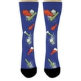 thumbnail image 4 of ThisWear Chicken Wing Gifts Funny Chicken Socks Chicken Wings Socks Ranch Gifts 12-Pairs Novelty Crew Socks, 4 of 5