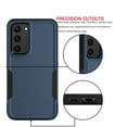 thumbnail image 5 of Samsung Galaxy S23 FE Case ,Sturdy Phone Case for Galaxy S23 FE 2023 6.4 inch ,Tekcoo Shockproof Protection Heavy Duty Armor Hard Plastic & Rubber Rugged Bumper 2-in-1 Case Cover -Dark Blue, 5 of 9