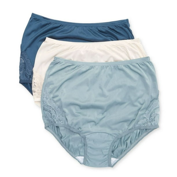 Women's Vanity Fair 13011 Perfectly Yours Lace Nouveau Brief Panty 3