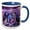 Blue/White, variant on 3drose, Dark Thunderbird Spirit, 15oz Mug